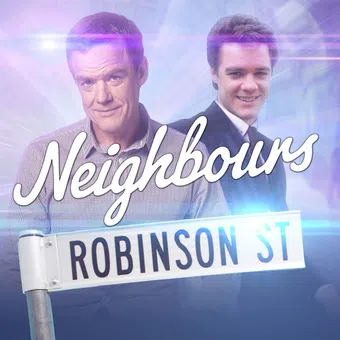 neighbours vs. time travel 2017 poster