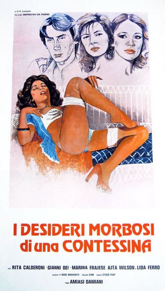 amori morbosi di una contessina 1977 poster