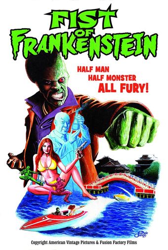 fist of frankenstein poster