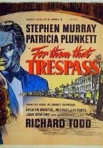 for them that trespass 1949 poster