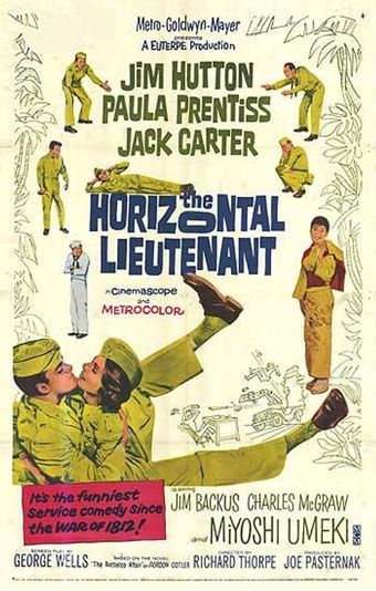 the horizontal lieutenant 1962 poster