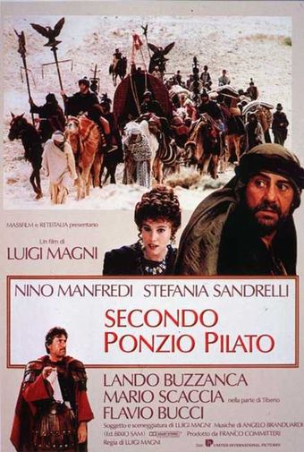 secondo ponzio pilato 1987 poster