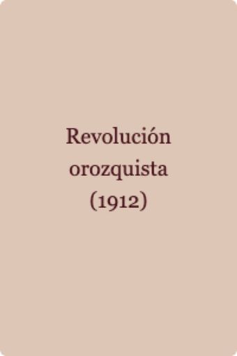 revolución orozquista 1912 poster