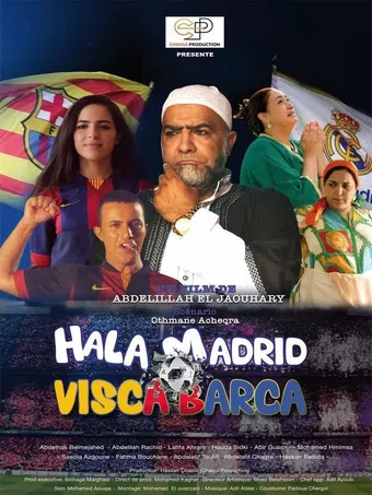 hala madrid visca barca 2019 poster