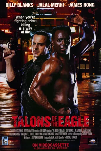 talons of the eagle 1992 poster