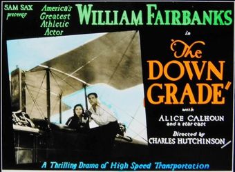 the down grade 1927 poster