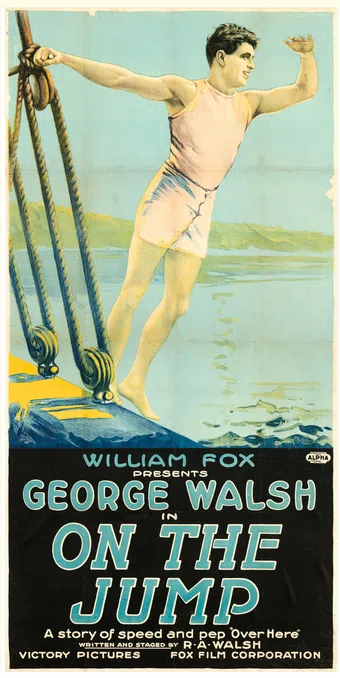 on the jump 1918 poster