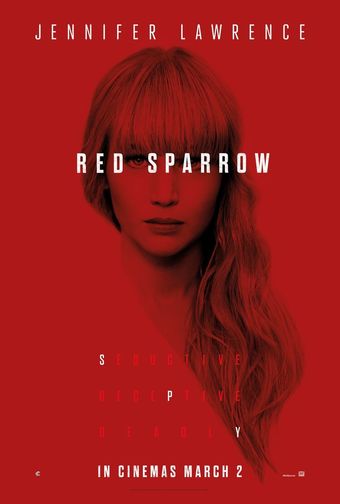 red sparrow 2018 poster