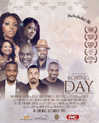 boxing day: a day after christmas 2017 poster