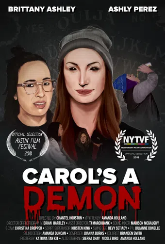 carol's a demon 2018 poster