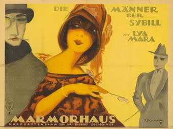 die männer der sybill 1923 poster