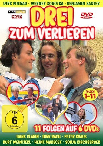 drei zum verlieben 1994 poster