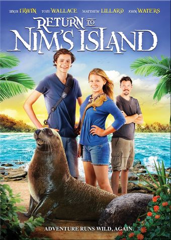 return to nim's island 2013 poster