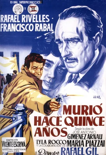 murió hace quince años 1954 poster