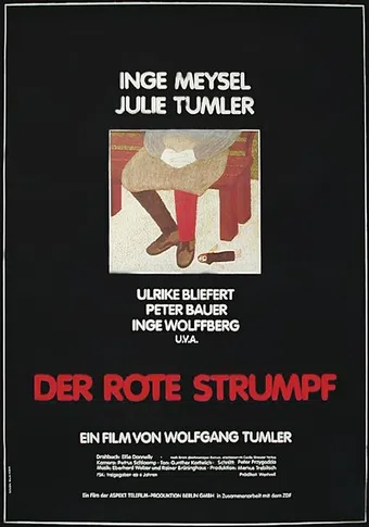 der rote strumpf 1981 poster