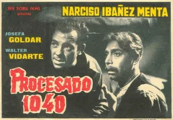 procesado 1040 1958 poster