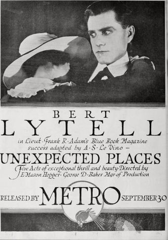 unexpected places 1918 poster