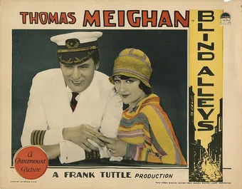 blind alleys 1927 poster