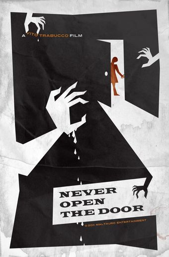 never open the door 2014 poster