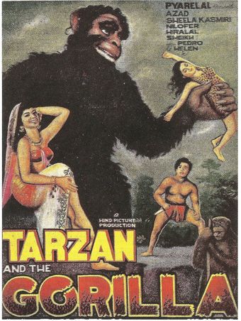 tarzan aur gorilla 1963 poster