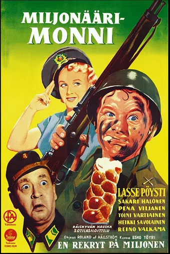 miljonäärimonni 1953 poster