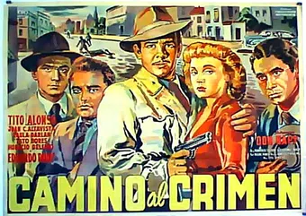 camino al crimen 1951 poster