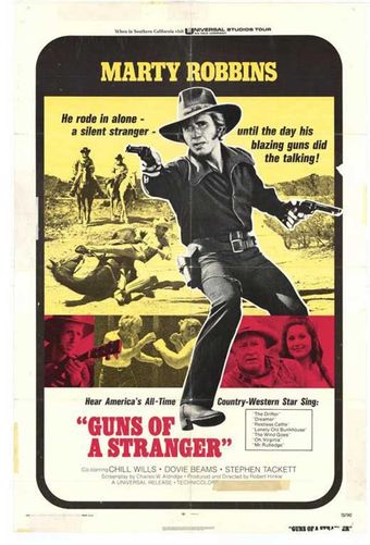 guns of a stranger 1973 poster