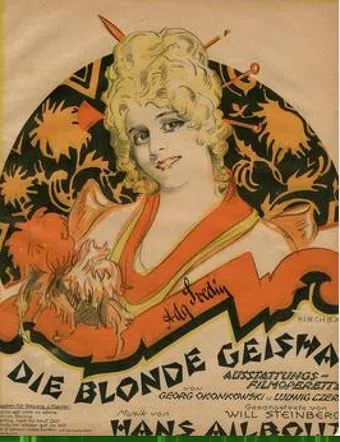 die blonde geisha 1923 poster