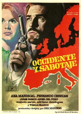 occidente y sabotaje 1962 poster