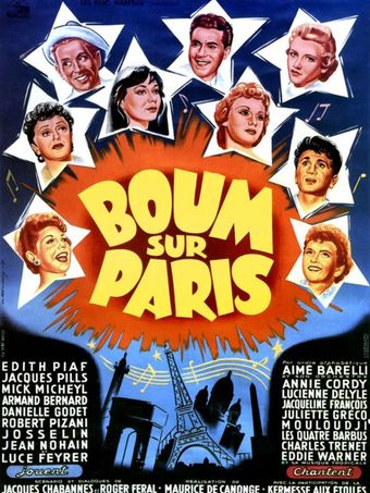 boum sur paris 1953 poster