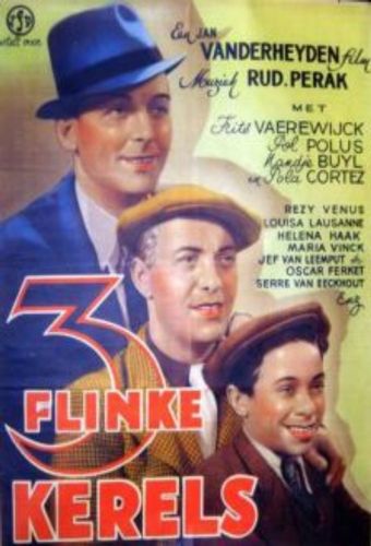 drie flinke kerels 1938 poster