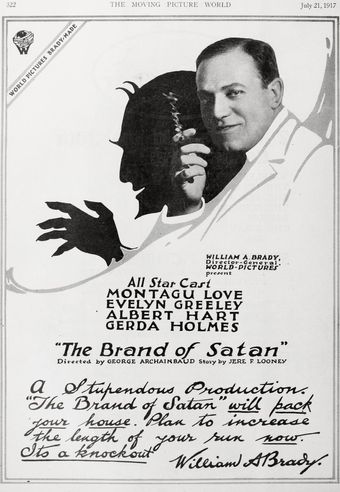 the brand of satan 1917 poster