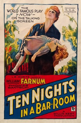 ten nights in a bar-room 1931 poster