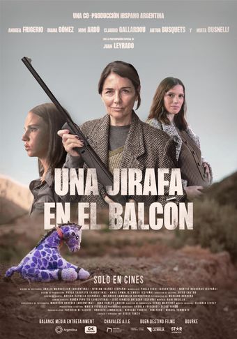 una jirafa en el balcón 2024 poster