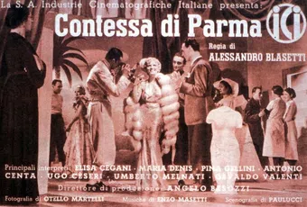 la contessa di parma 1937 poster