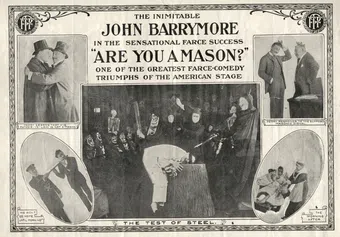 are you a mason? 1915 poster