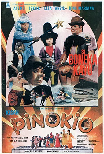 si boneka kayu, pinokio 1979 poster