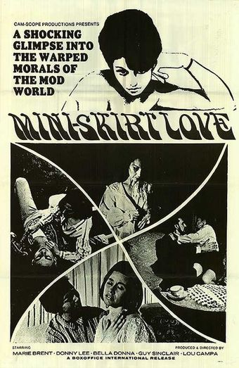 mini-skirt love 1967 poster