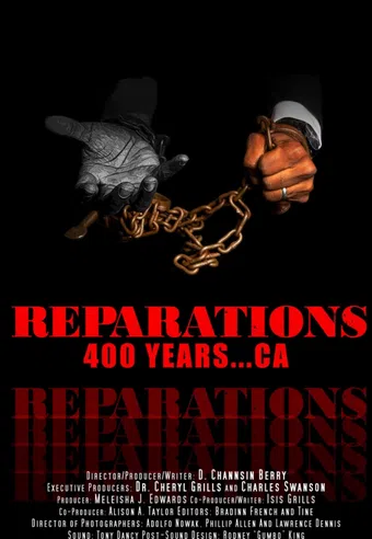 400 years reparations ca 2025 poster