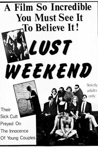 lust weekend 1967 poster