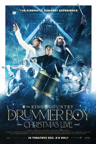 for king + country: a drummer boy christmas - live 2024 poster