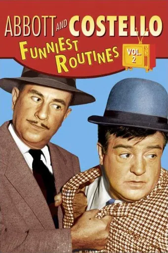abbott & costello: funniest routines volume 2 2007 poster