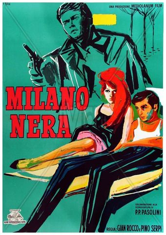 milano nera 1963 poster