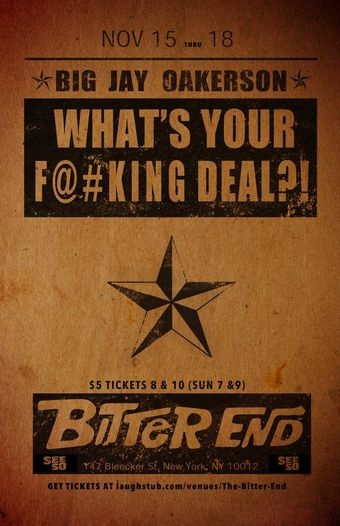 what's your f@#king deal?! 2016 poster