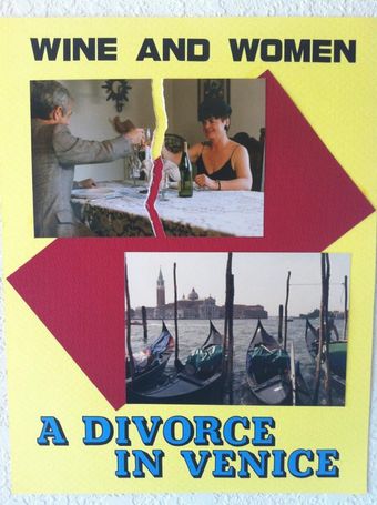 a divorce in venice 1989 poster