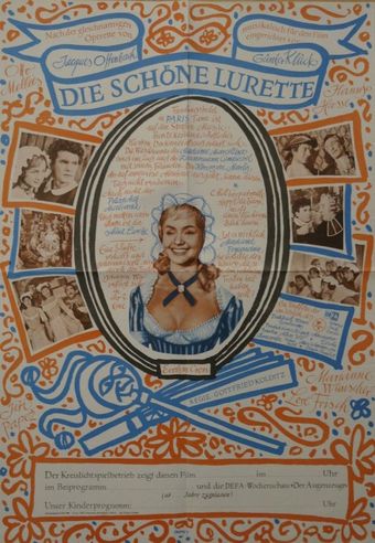 die schöne lurette 1960 poster