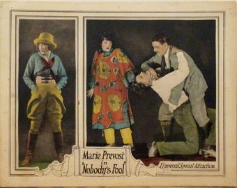 nobody's fool 1921 poster