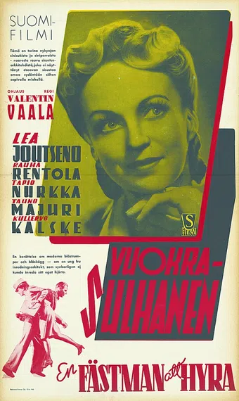 vuokrasulhanen 1945 poster