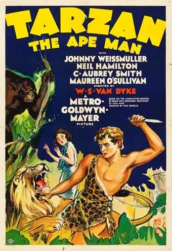 tarzan the ape man 1932 poster