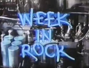 mtv news: the week in rock 1987 poster